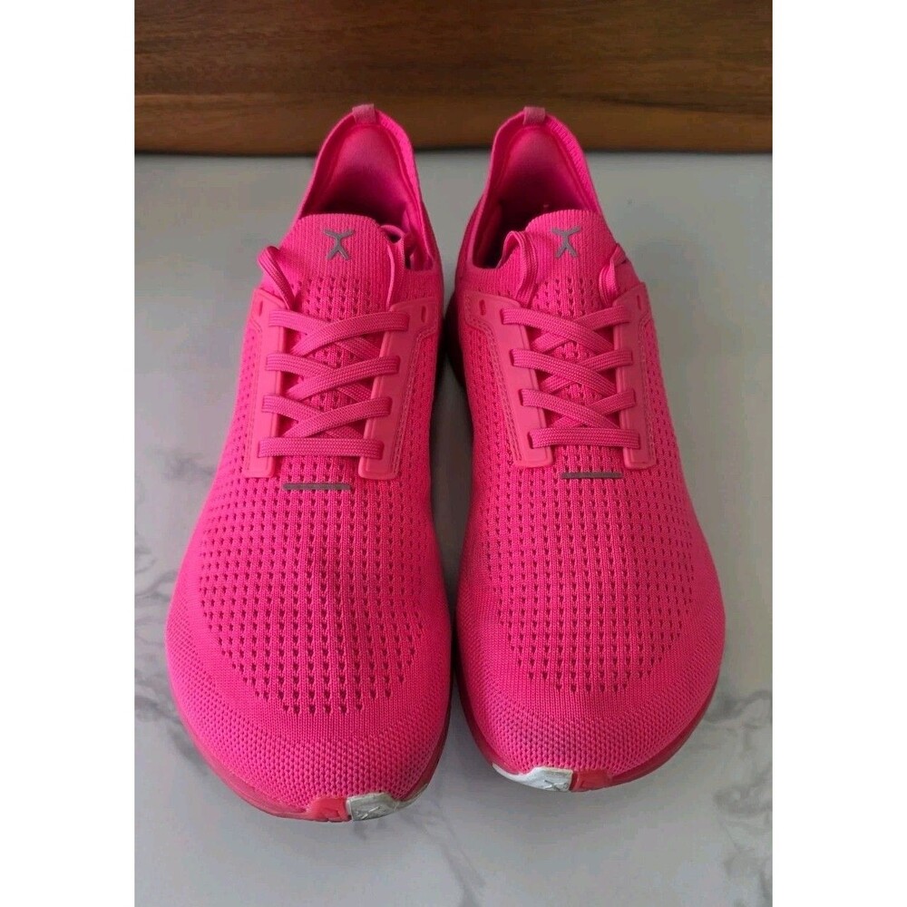 Flux Footwear Adapt Runner Neon Pink Men S 8.5 Women S 10 Barefoot Knit Shoes - Picture 3 of 7
